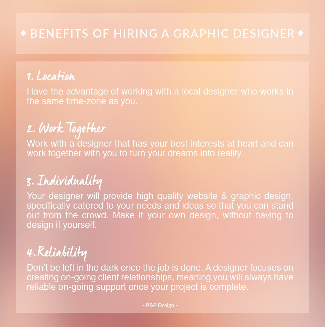 Benefits of hiring a Graphic Designer